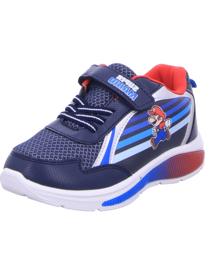 Nintendo Super Mario Klettschuhe in blau günstig kaufen