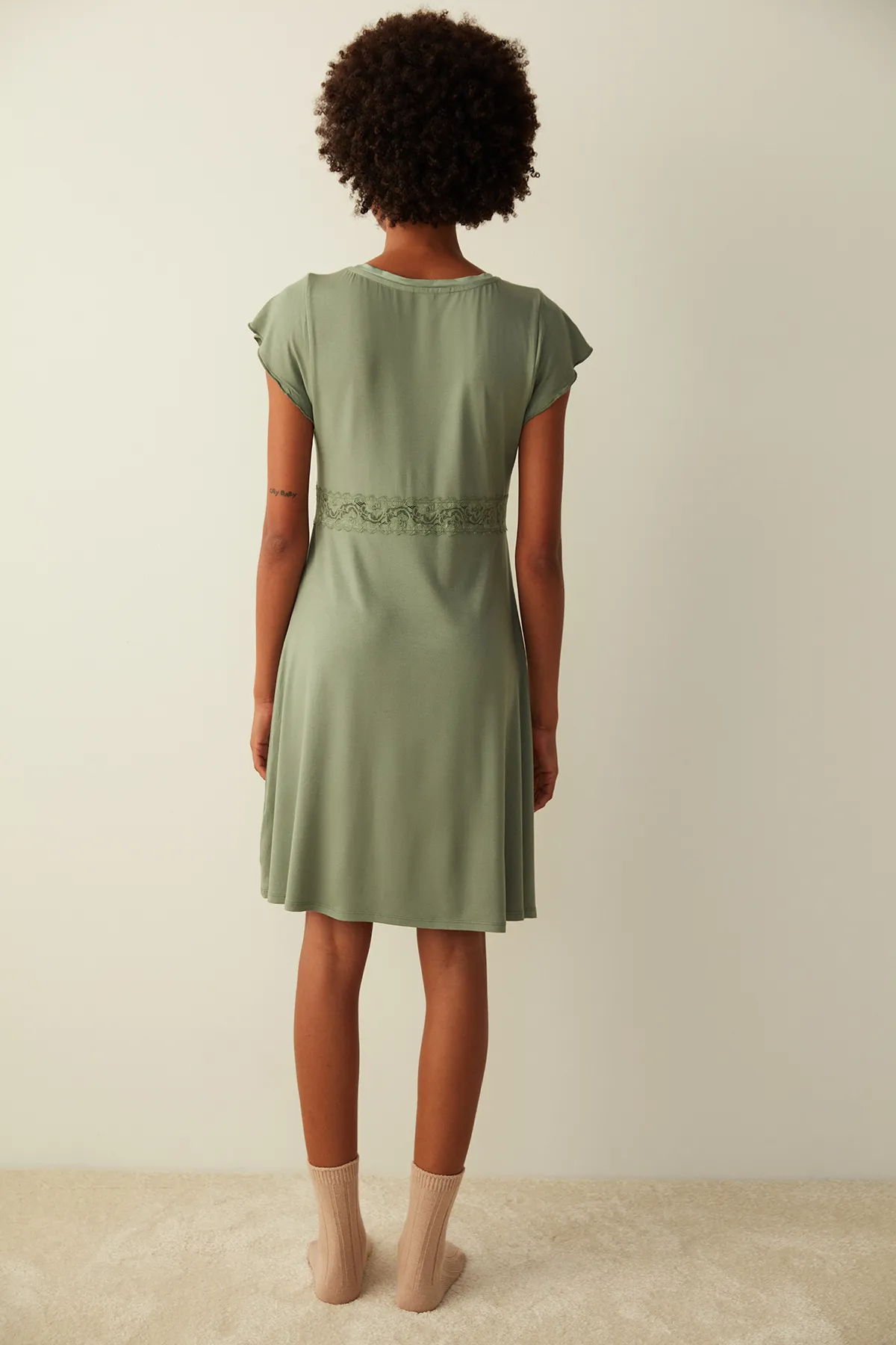 Penti  Nachthemd „Amelia“ mit Spitzenkleid