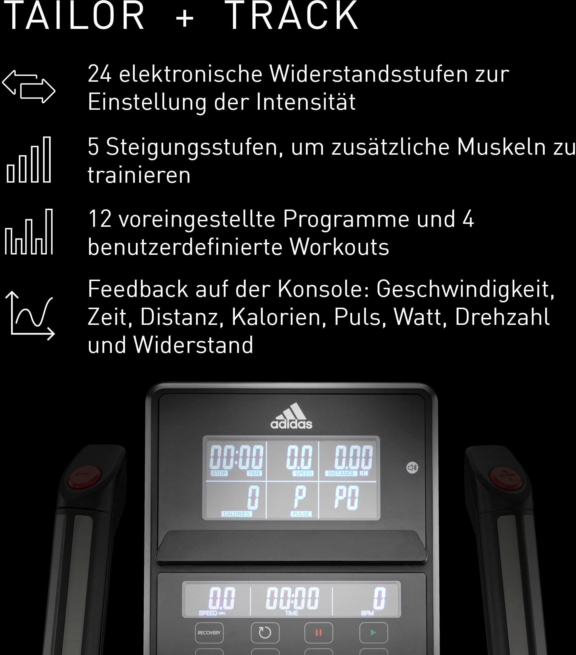 adidas Performance Crosstrainer-Ergometer X-21FD, mit LED-Beleuchtung