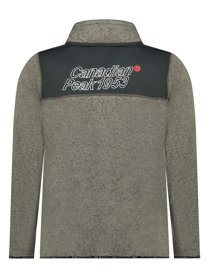 Canadian Peak Fleecejacke in Grau günstig kaufen
