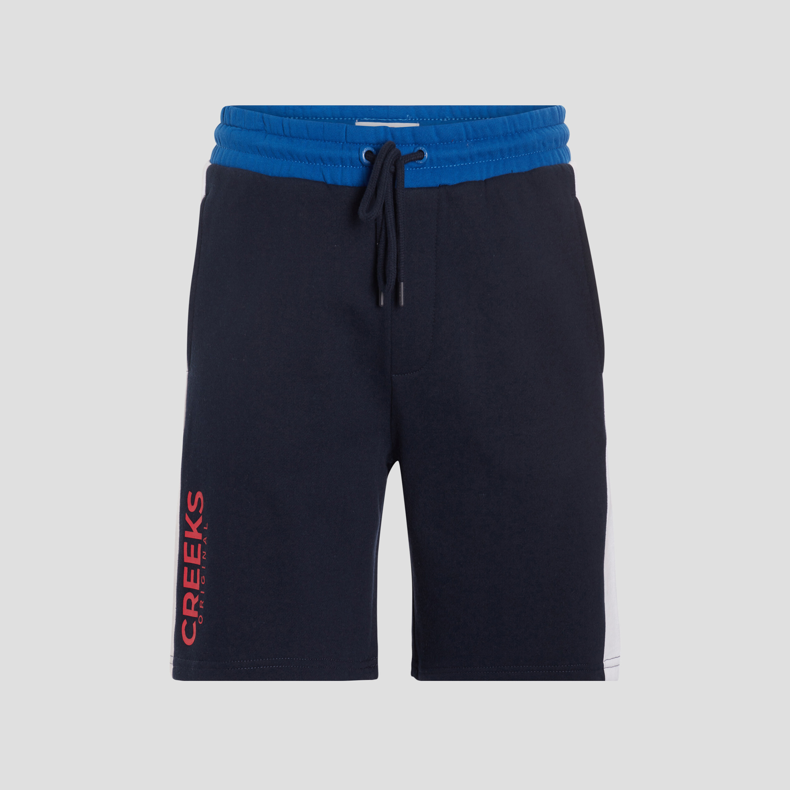 Short jogging droit Creeks bleu marine homme | La Halle