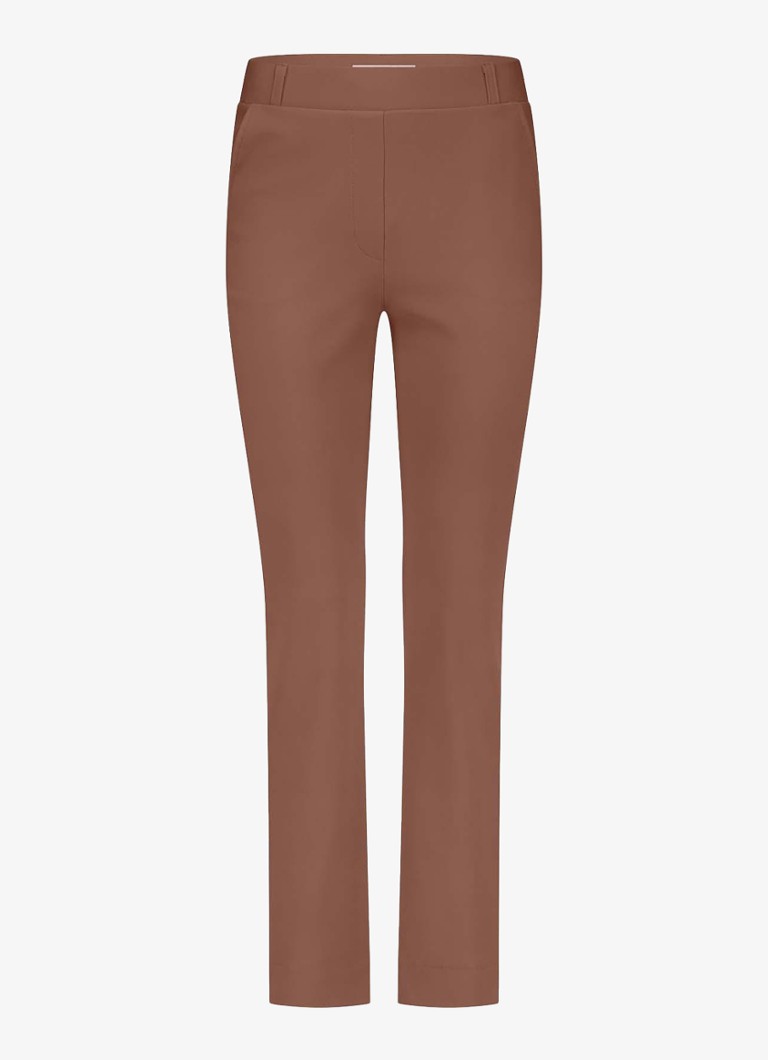 Studio Anneloes Anne high waist slim fit trousers