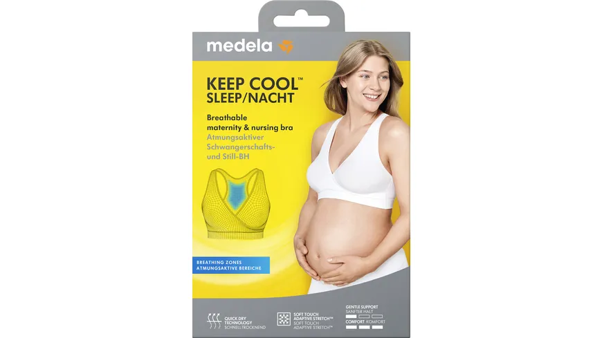 Medela Keep Cool™ Schlaf-Bustier weiß, XL weiß