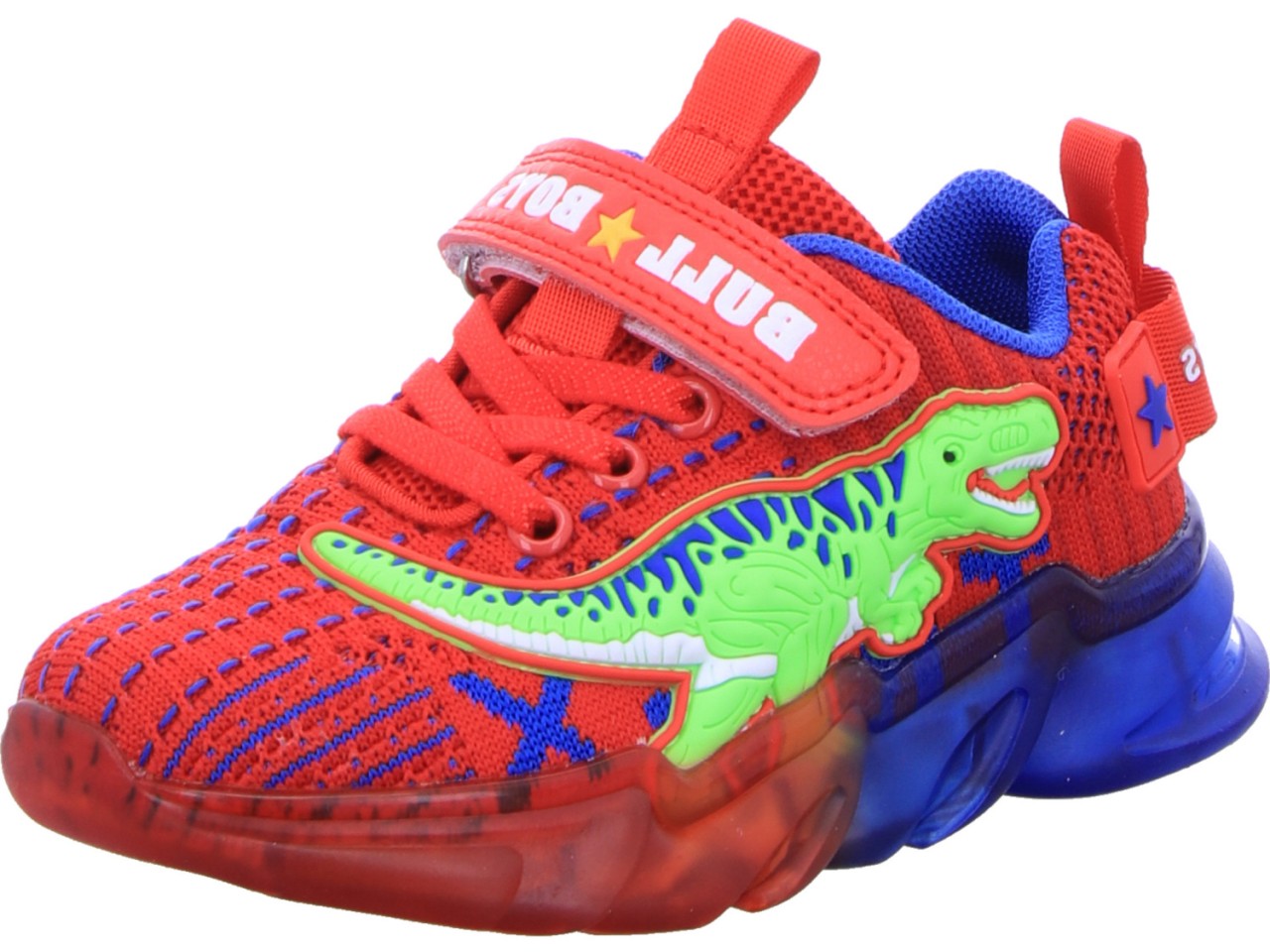 DIVERSE Jungen Sneaker rot T-Rex