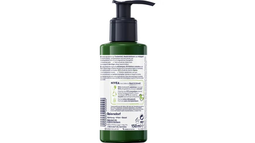 NIVEA MEN Sensitive Pro Feuchtigkeitsbalsam 150 ml