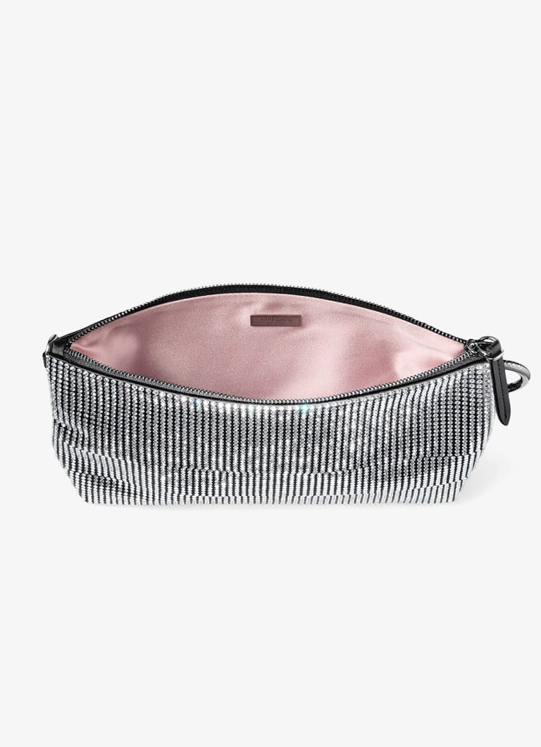 Jimmy Choo Callie Mini zamšādas sajūga soma