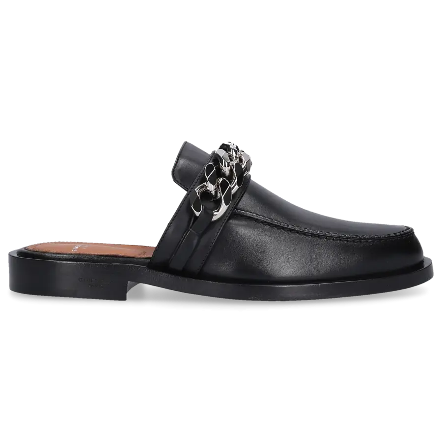 Givenchy - Slipper Kalbsleder - schwarz