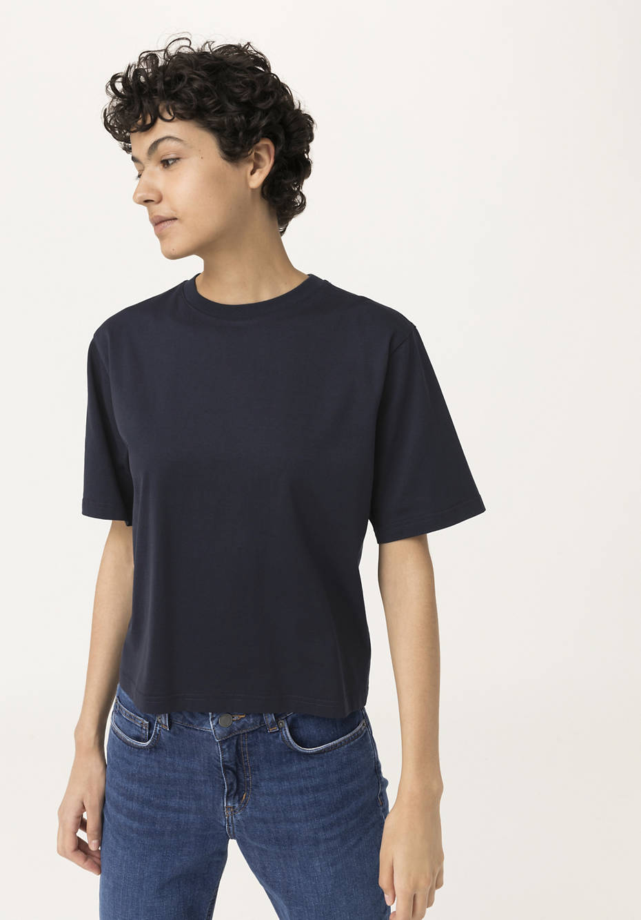 Kurzarm-Shirt aus reiner Bio-Baumwolle