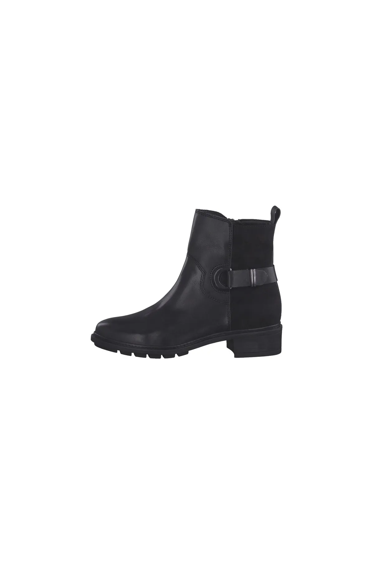 Tamaris  Stiefelette - Schwarz - Blockabsatz