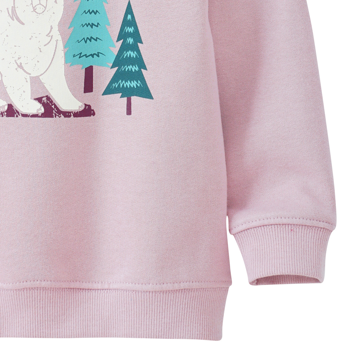 Mädchen Sweatshirt mit Print