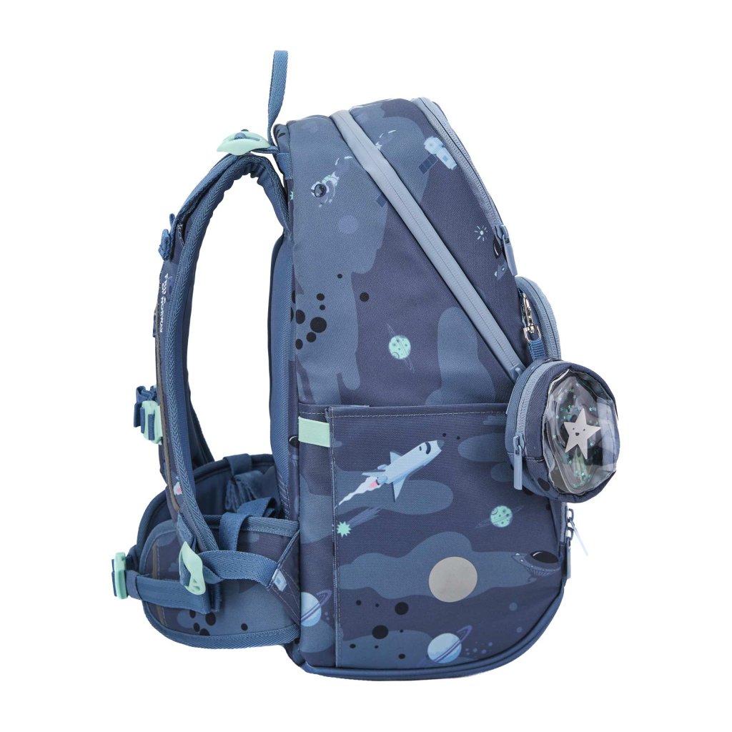 Frii of Norway Ergonomischer Schulrucksack Easy 22l Astronaut Blue Denim
