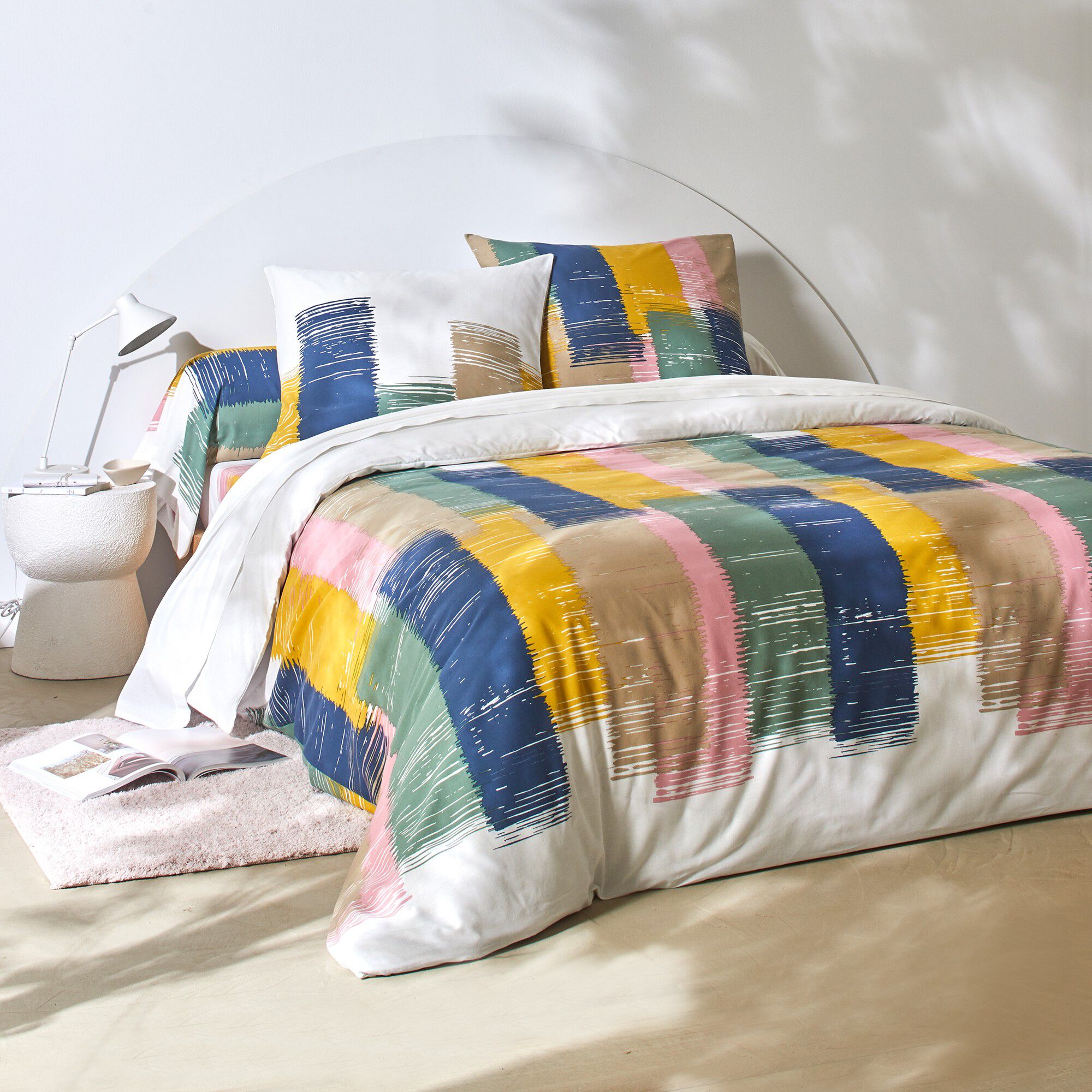 Linge de lit Gouache en coton