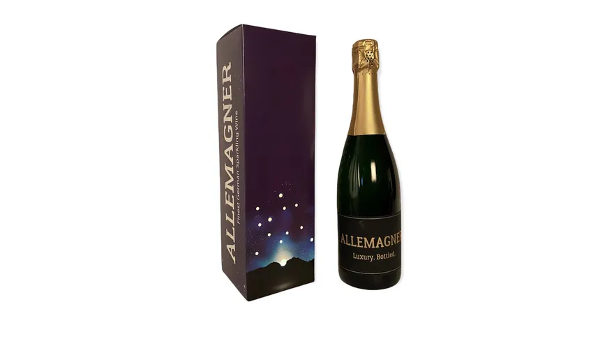 ALLEMAGNER Sparkling Wine Geschenkset 750 ml