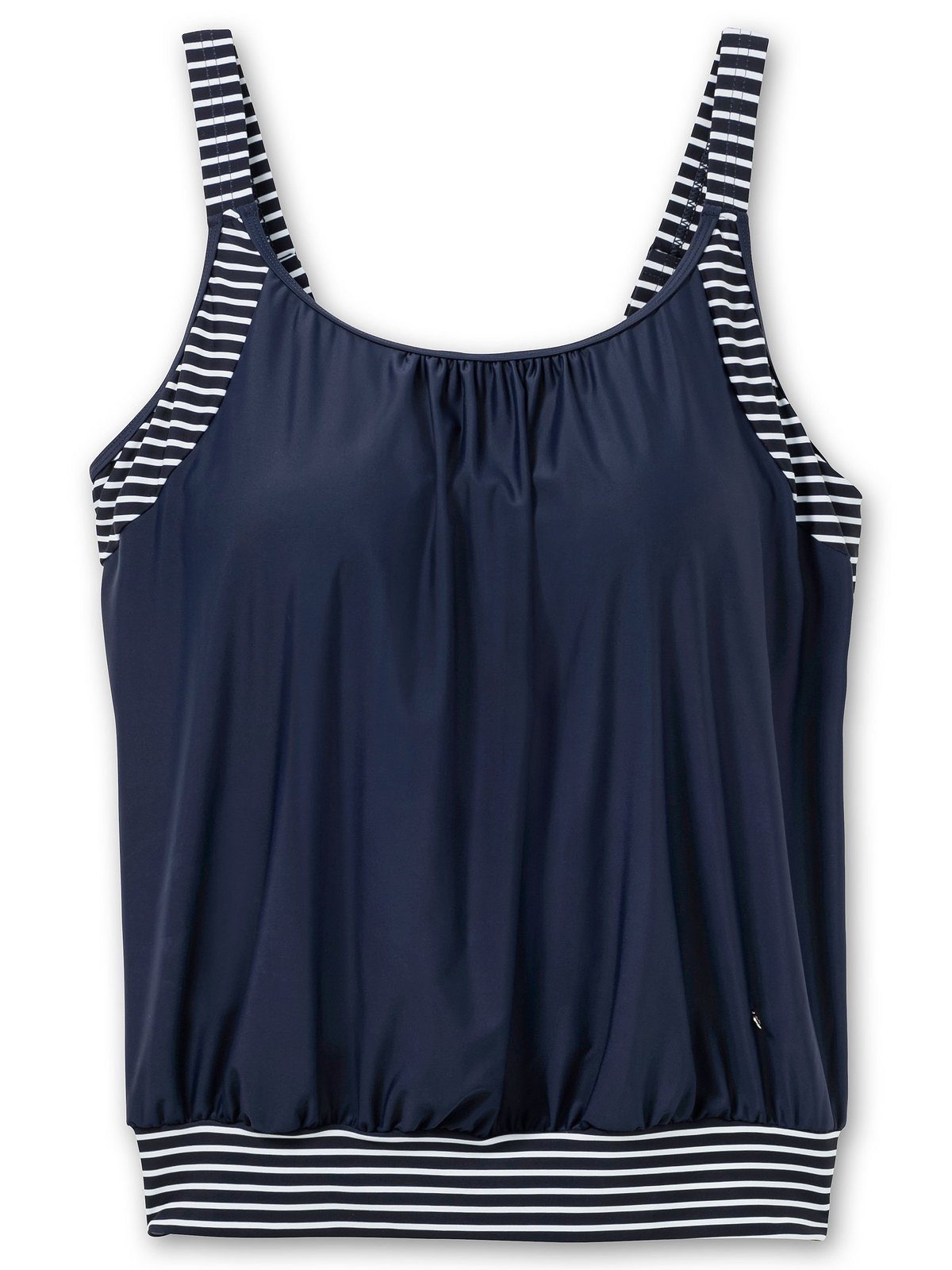 Sheego Tankini-Top Große Größen, in Oversized-Form mit Streifendetails