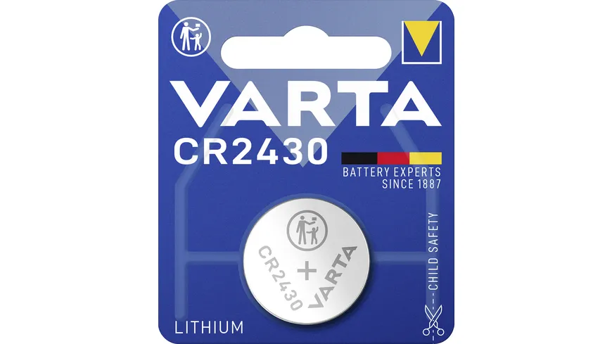 VARTA LITHIUM Coin CR2430 Blister 1