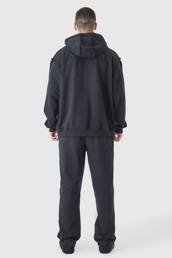 Tall lockere Jogginghose mit rohem Saum