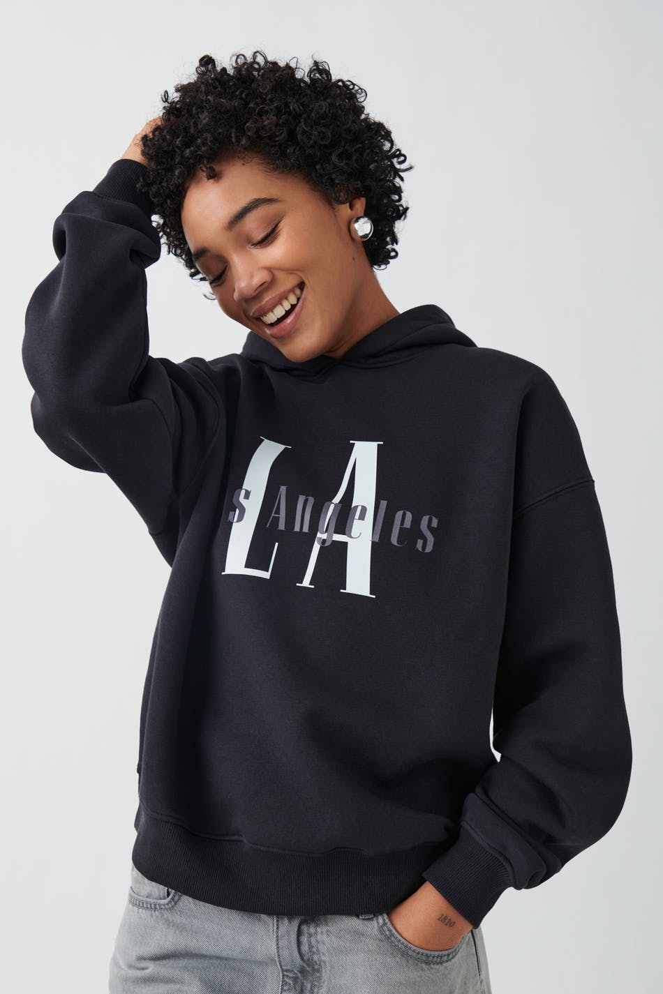 Printed hoodie