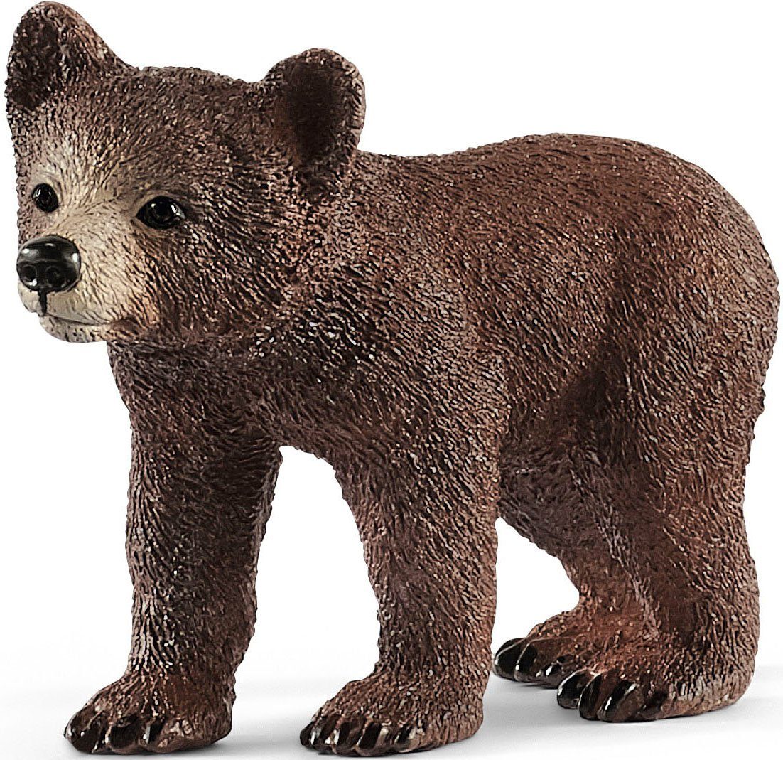 Schleich® Spielfigur WILD LIFE, Grizzlybär-Mutter mit Jungem (42473)