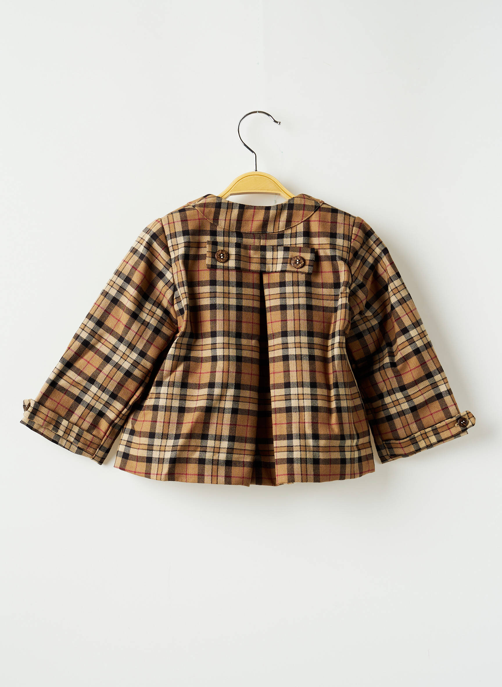 L Ile Aux Fees Manteaux Courts Fille couleur marron