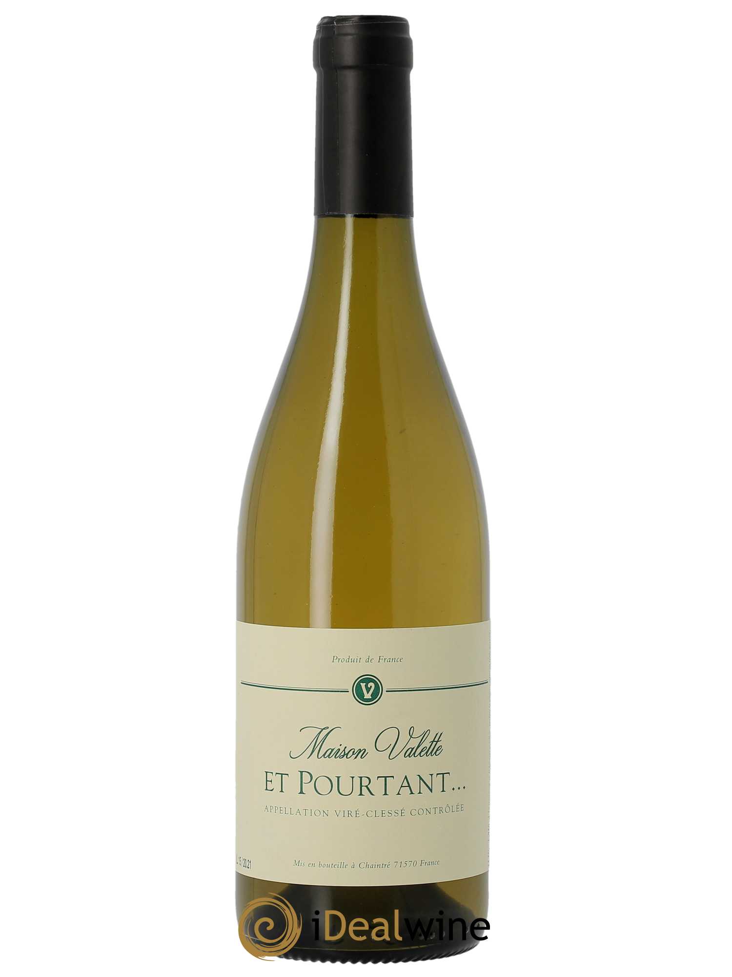 Viré-Clessé Et Pourtant... Valette (Domaine)  2020 - Lot de 1 Bouteille