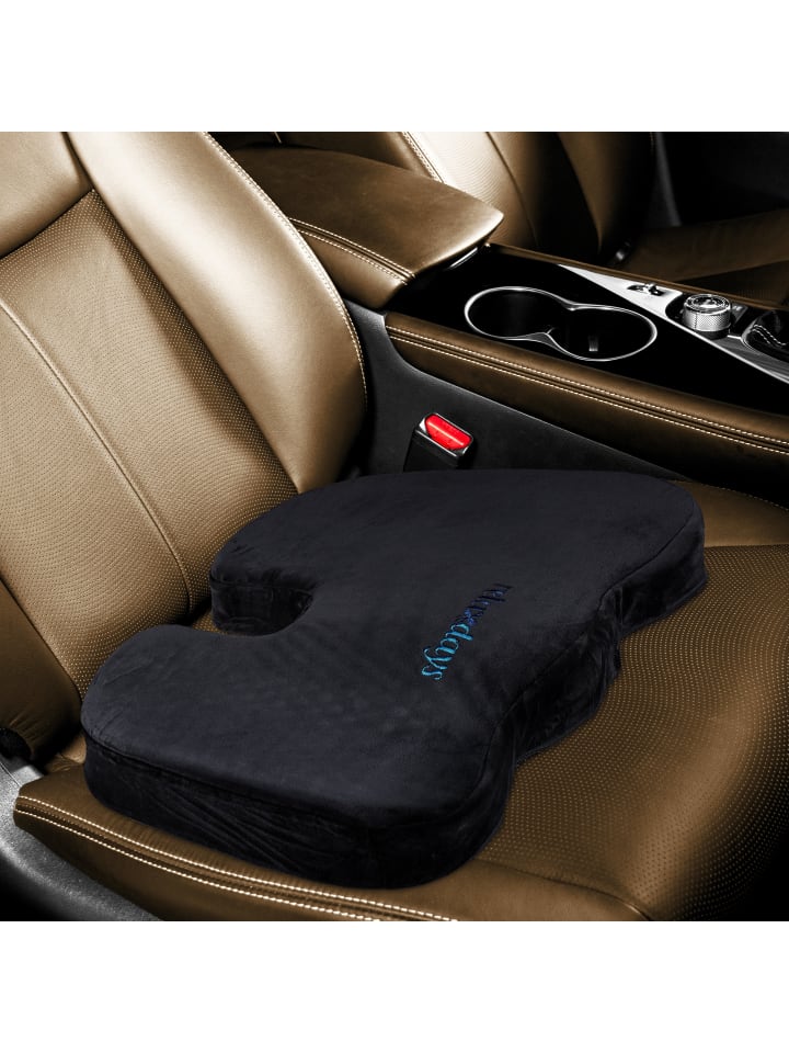 relaxdays Ergonomisches Sitzkissen in Schwarz günstig kaufen onesize