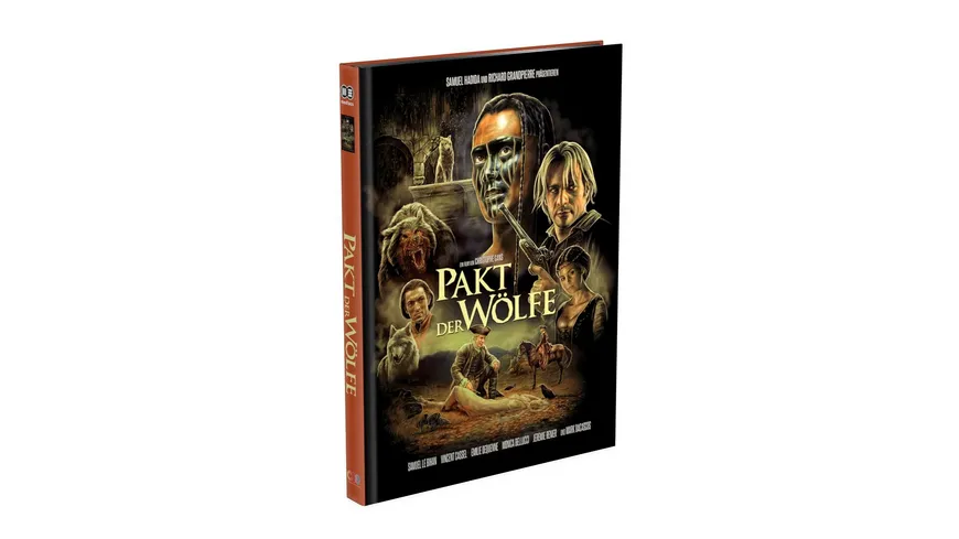 PAKT DER WÖLFE - 2-Disc Mediabook Cover A (Blu-ray + DVD) Limited 999 Edition