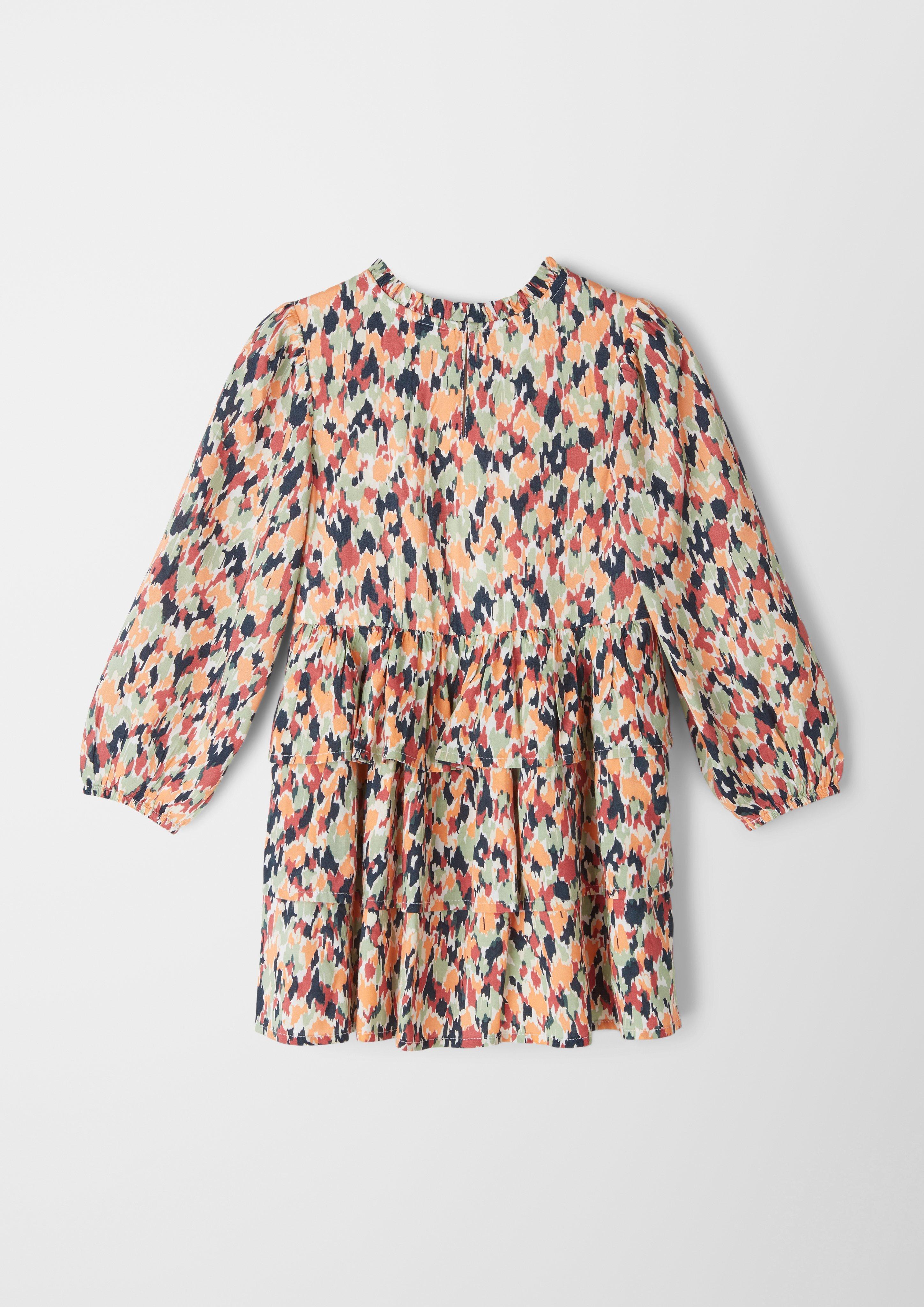 Kleid mit Volants  2119848-21A3