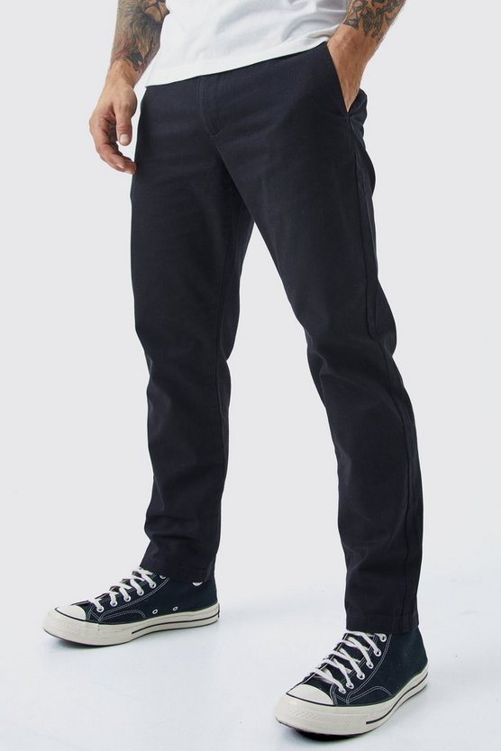Kurze Slim-Fit Chino-Hose