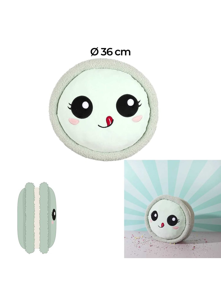 The Home Deco Kids Kuscheltier ''Kawaii Macaron'' in Grün - ab Geburt günstig kaufen onesize