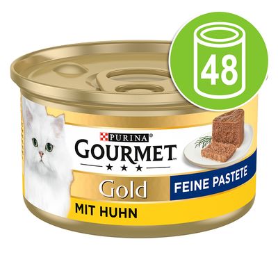 Sparpaket Gourmet Gold Feine Pastete 48 x 85 g