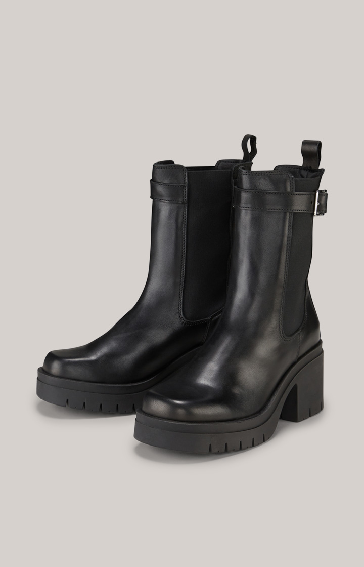 Boots Unico Maria Alto in Schwarz