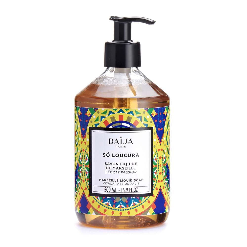 baïja Savon Liquide Marseille corps et mains Só Loucura Savon liquide corps