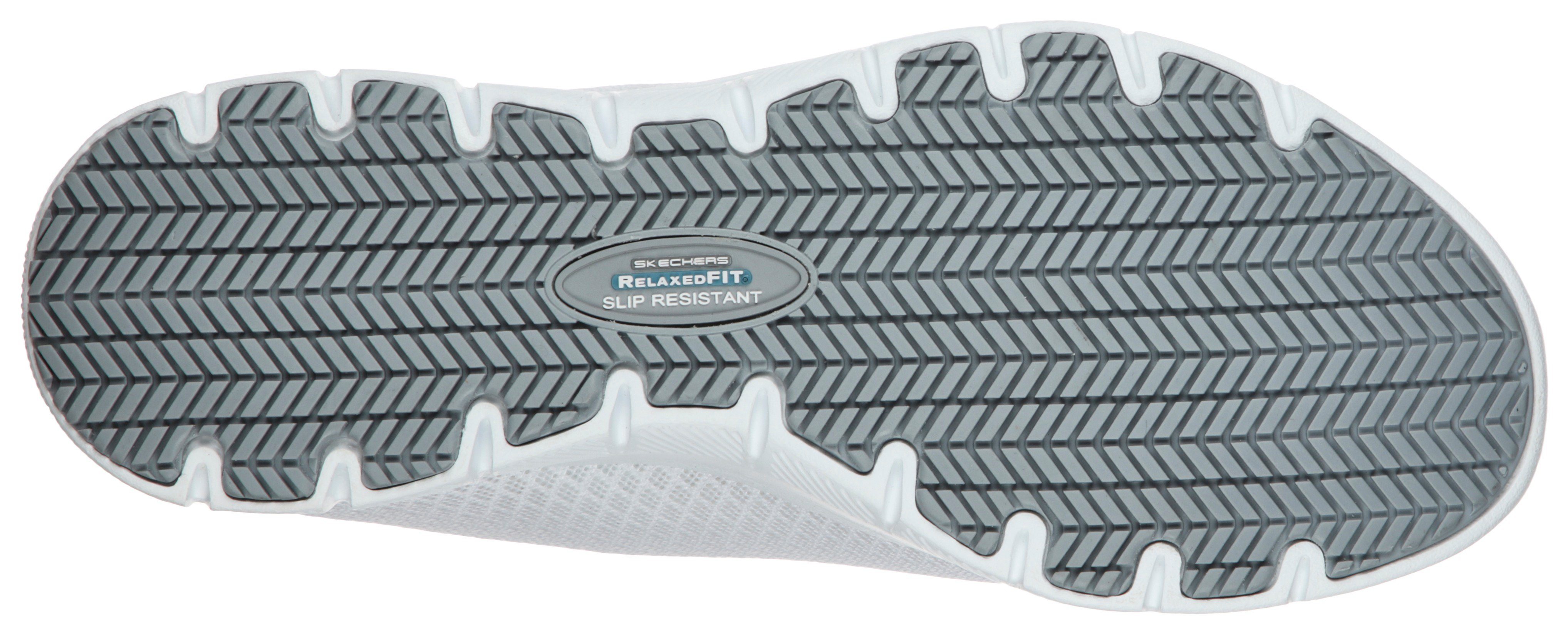 Skechers Ghenter-Bronaugh Schnürschuh Berufsschuh mit bequemer Skechers Memory Foam Innensohle