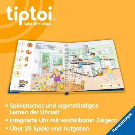 tiptoi® Meine Lern-Spiel-Welt: Uhr und Zeit