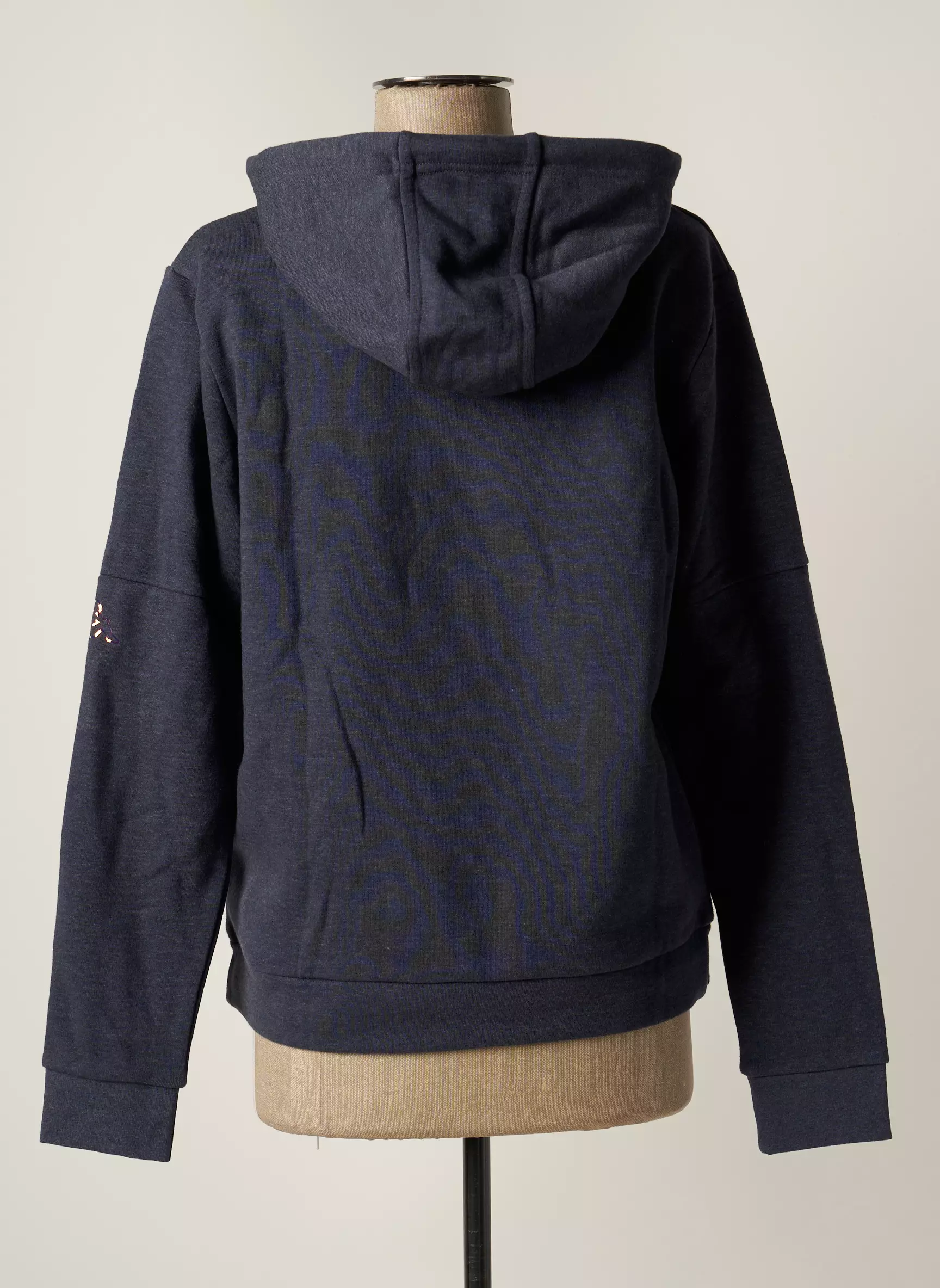 Kappa Sweat Capuche Femme couleur bleu