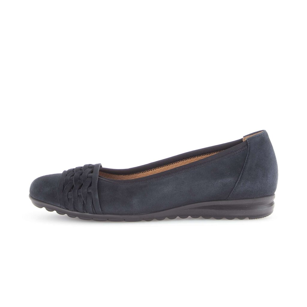 Gabor comfort Eleganter Ballerina blau