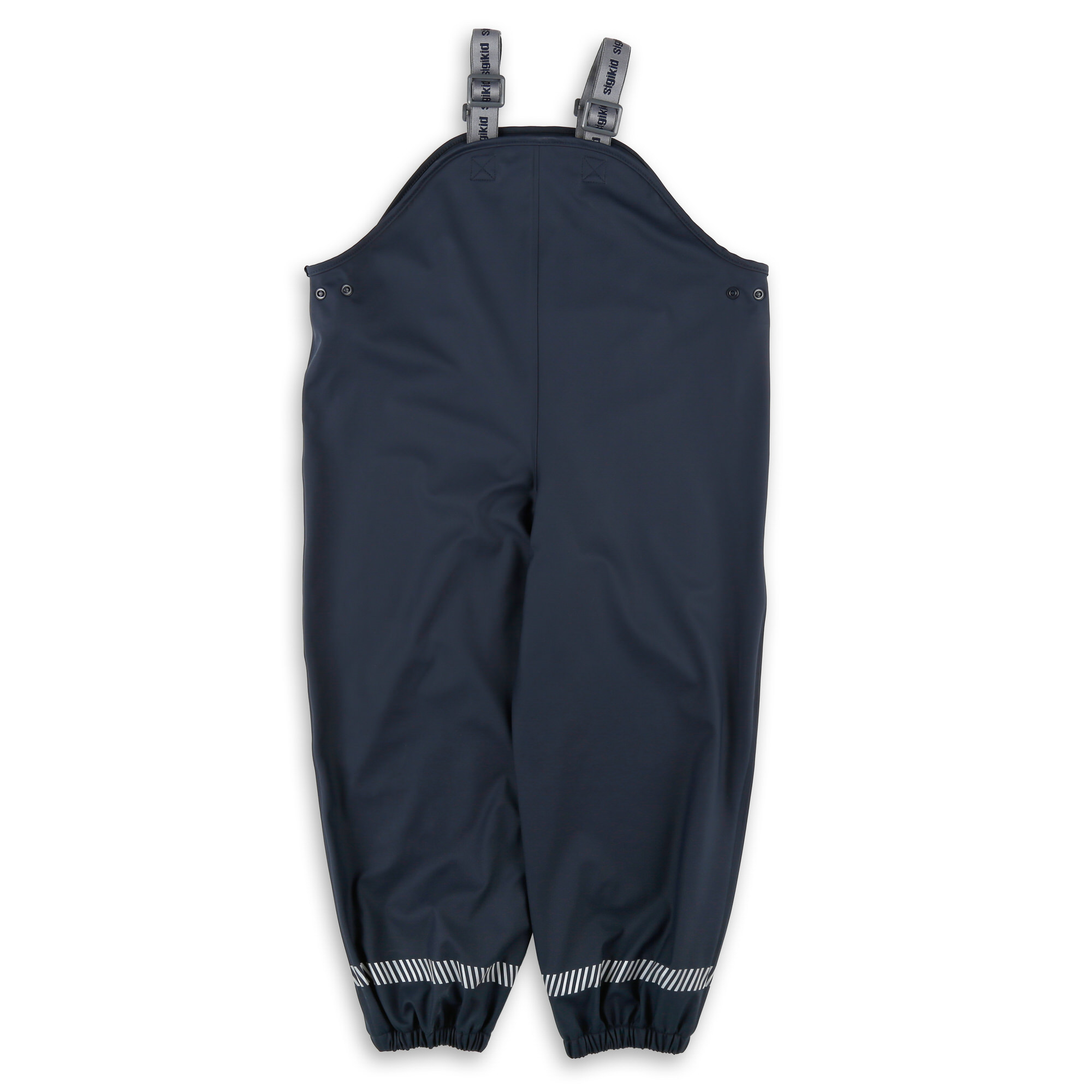Dunkelblaue Regenhose