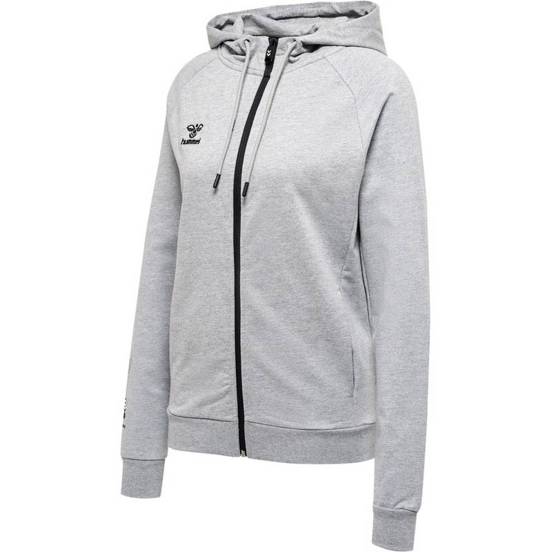 hummel hmlMOVE GRID COT. ZIP HOODIE WOMAN Sweatshirt Damen