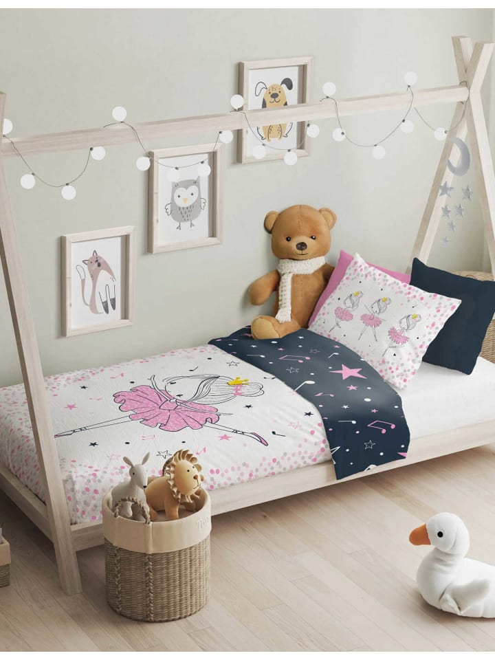 Faro Tekstylia Bettwäsche Cuddles in weiß günstig kaufen onesize