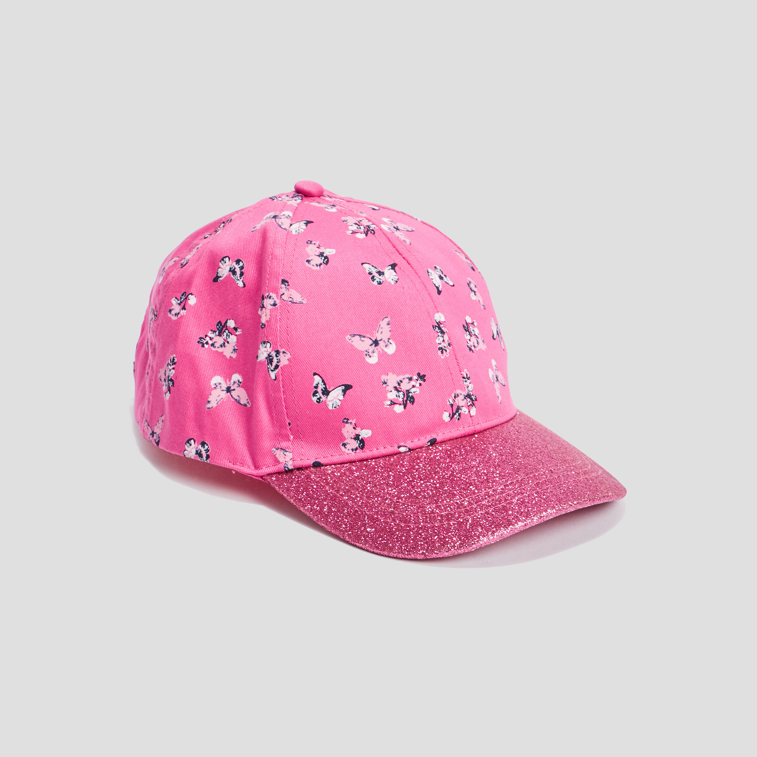 Casquette à paillettes rose fushia fille | La Halle