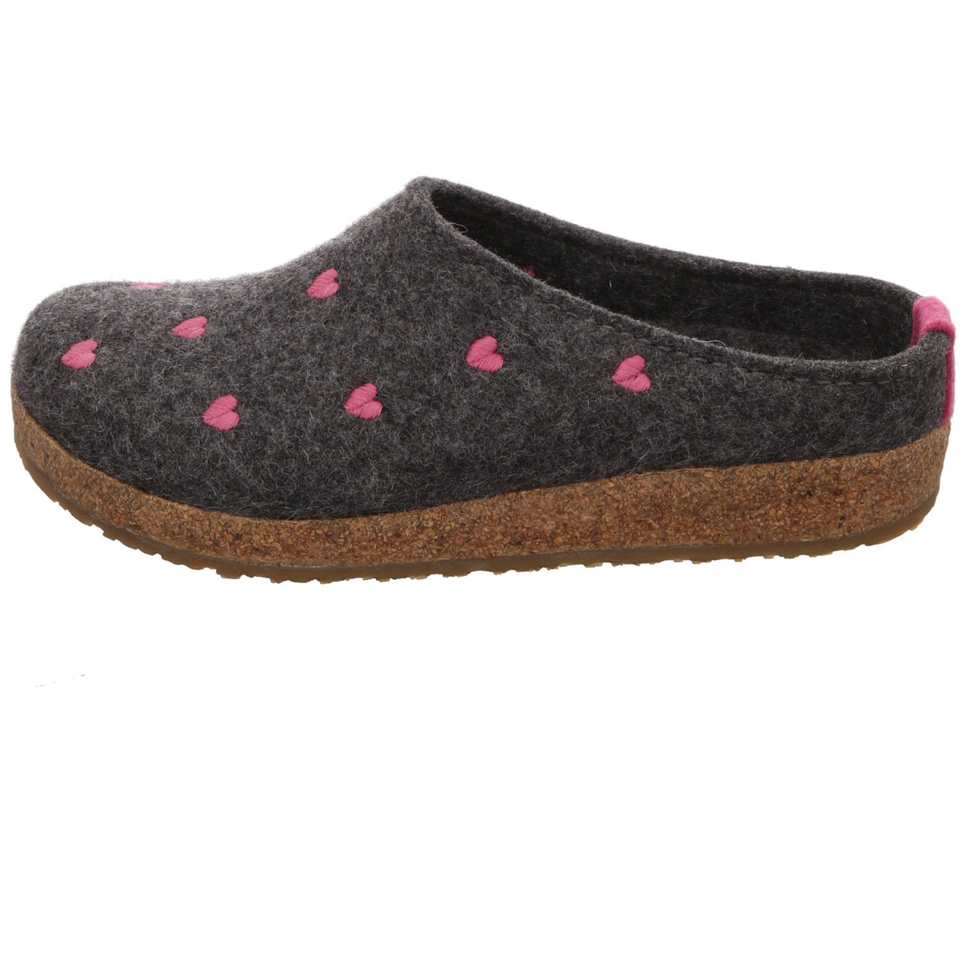 Haflinger Damen Hausschuhe Slipper Grizzly Gemütlich Puschen Hausschuh Textil