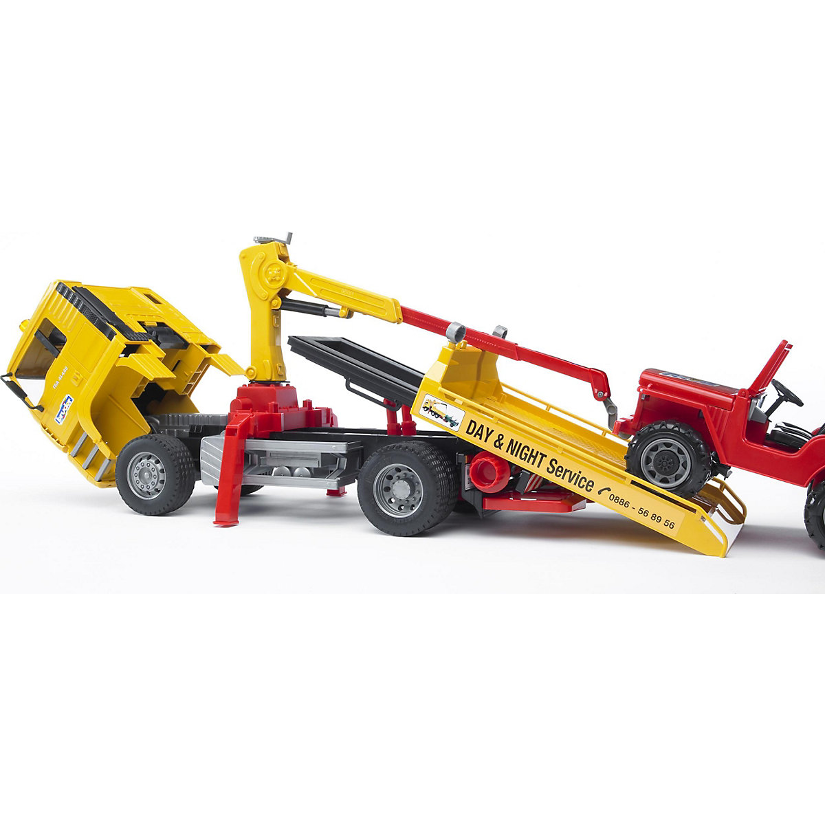 BRUDER 02750 MAN TGA Abschleppwagen