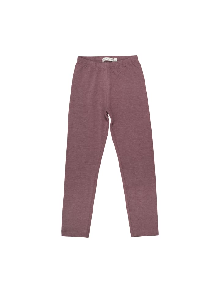 Minymo Leggings MISweat Leggings w.AOP (2-pack) - 5900  Gemusterte Leggings in Rosa günstig kaufen