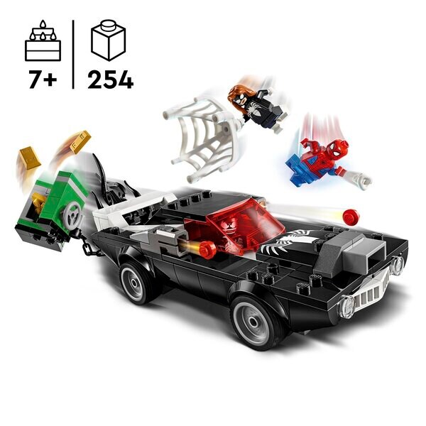 LEGO Marvel 76309 Spider-Man vs. Venoms Klassisk Bil