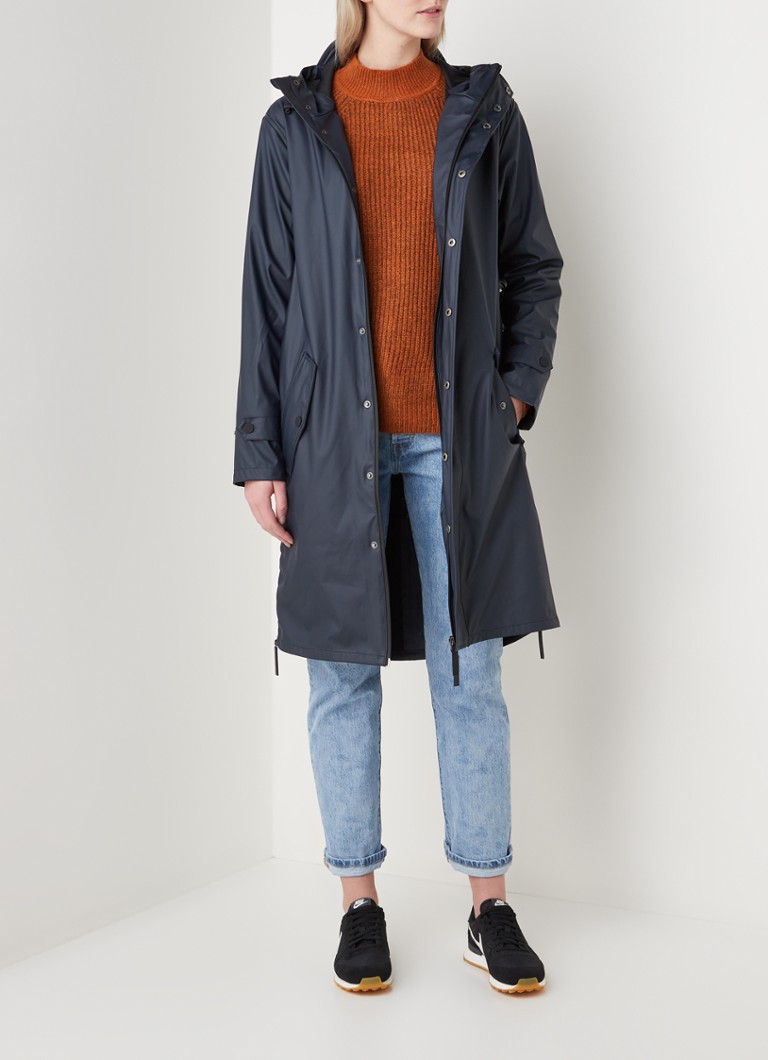 Maium-sadetakki hupulla - unisex