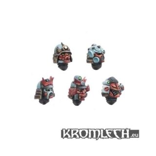 Cyber Samurai Heads (10)
