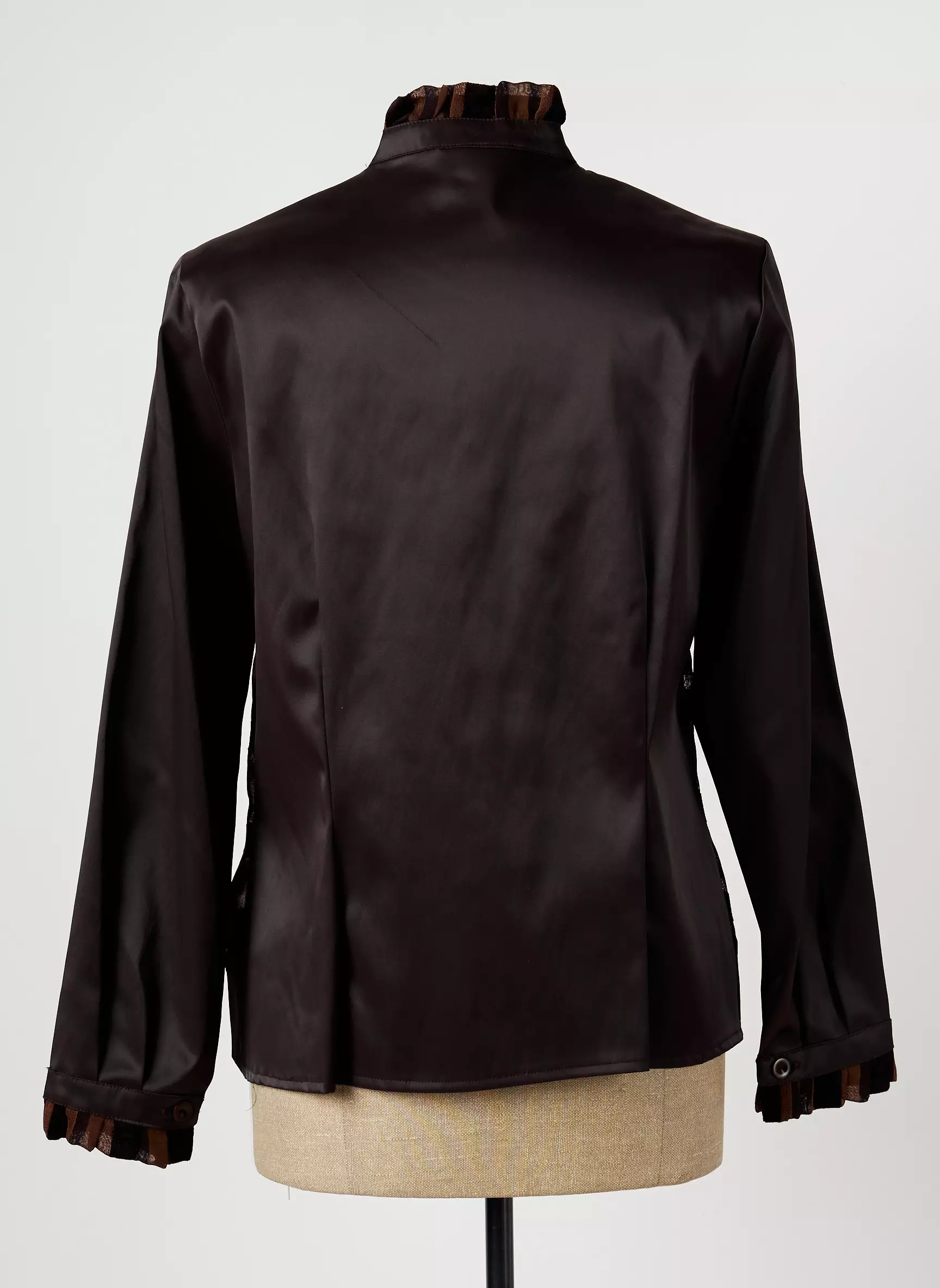 Jean Delfin Vestecasual Femme couleur marron