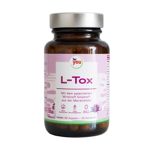 FOR YOU L-Tox Leber Detox Kapseln  60 St  Kapseln