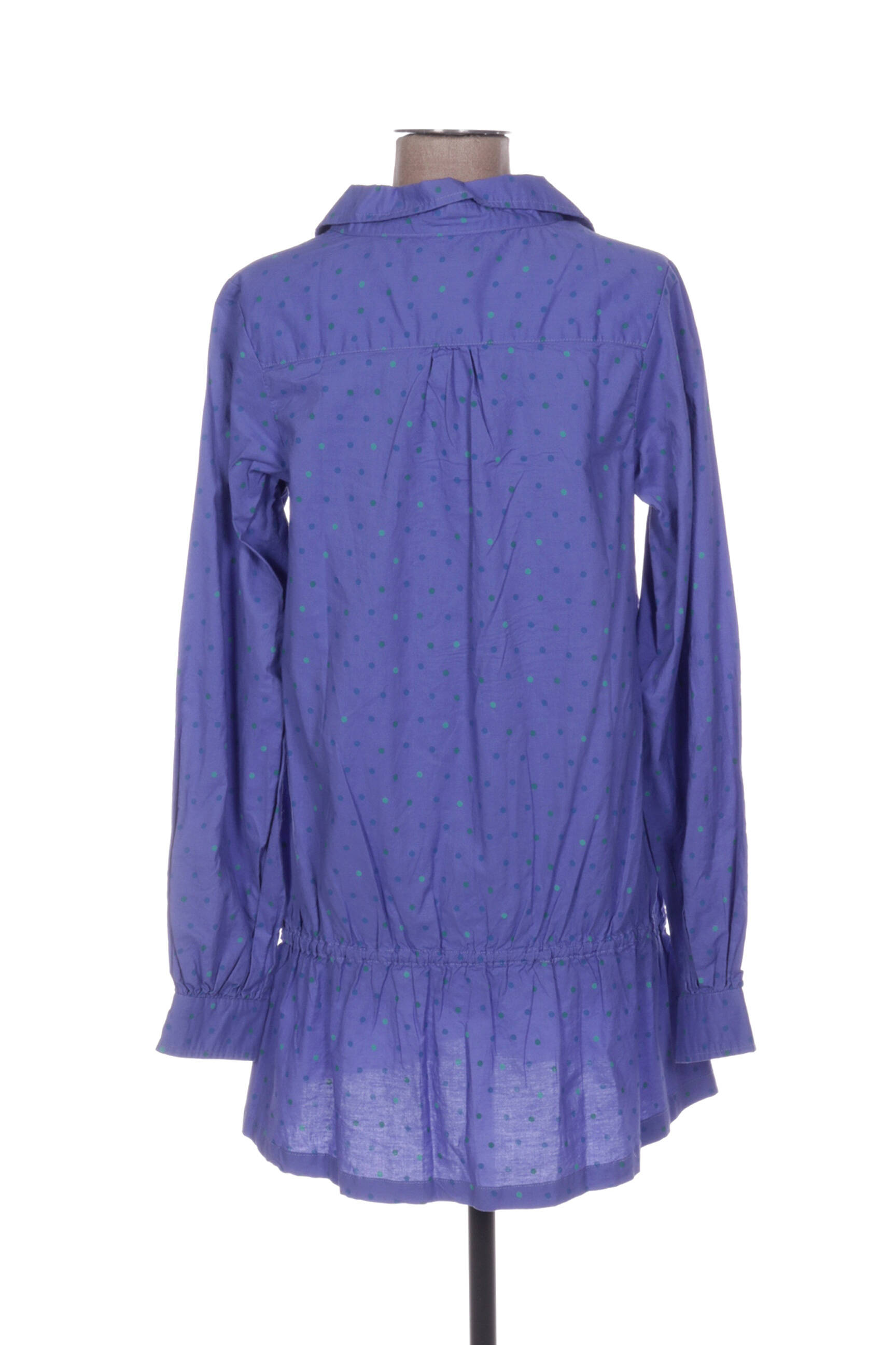 Numph Tuniquemanchelongue Femme couleur bleu