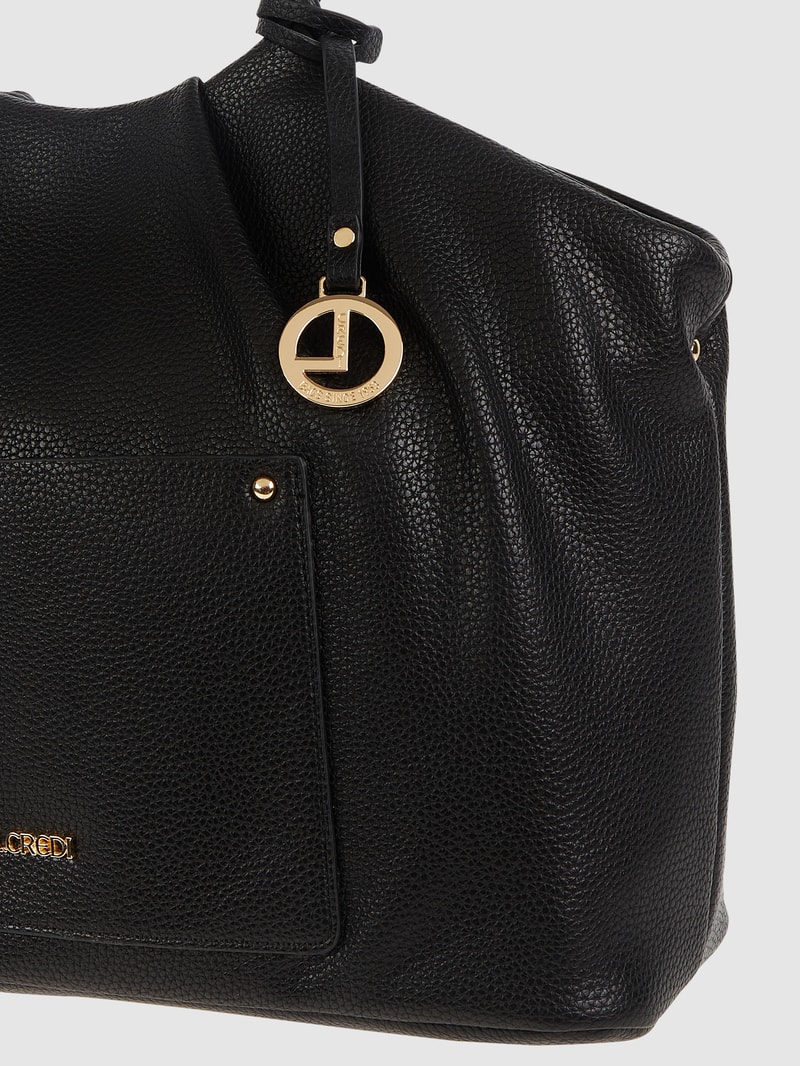 Handtasche in Leder-Optik Modell 'Kailee' in schwarz